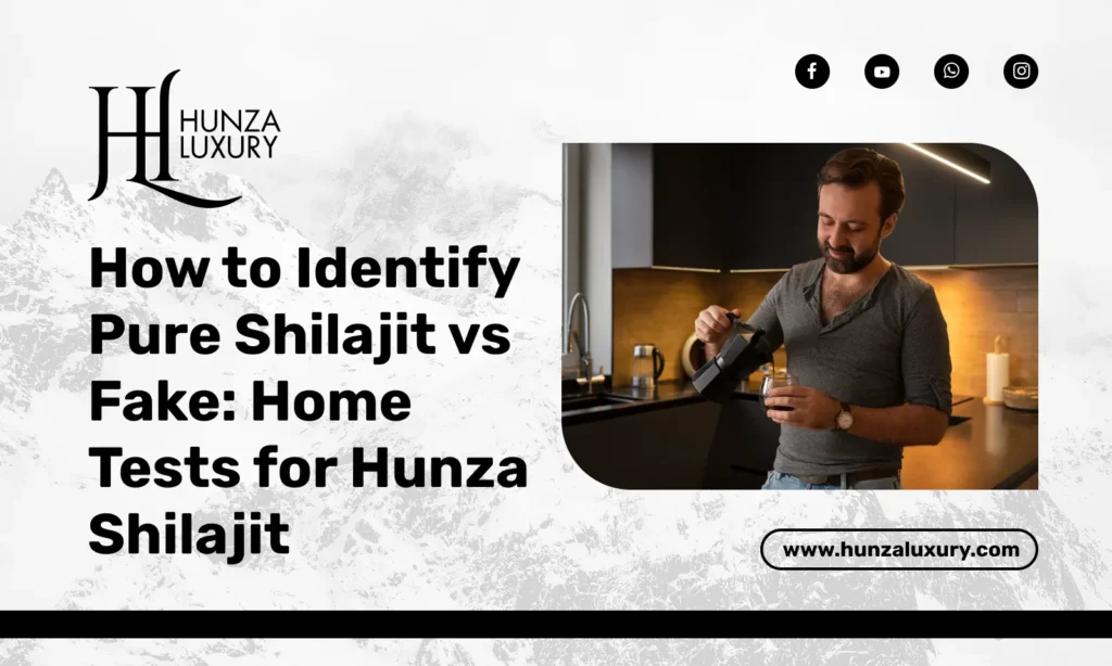 How to Identify Pure Shilajit vs Fake_ Home Tests for Hunza Shilajit