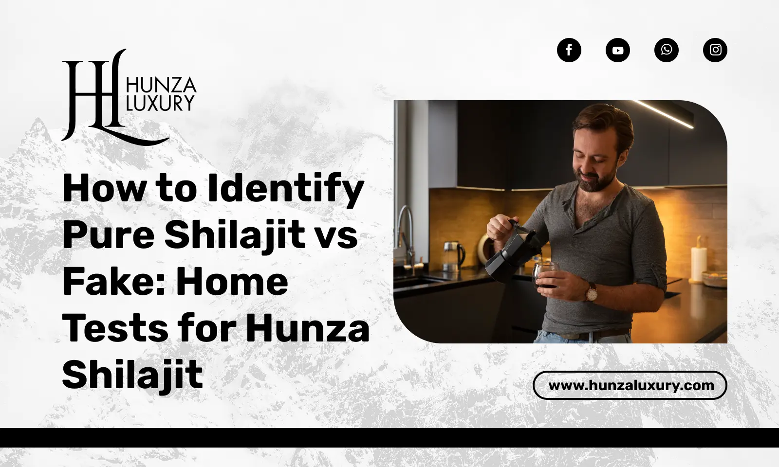 How to Identify Pure Shilajit vs Fake_ Home Tests for Hunza Shilajit